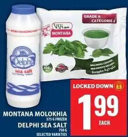 Food Basics Montana moolkhia delphi sea salt offer