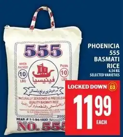 Food Basics Phoenixia 555 basmati rice offer