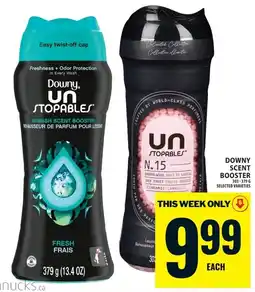 Food Basics Downy unstopables scent booster offer