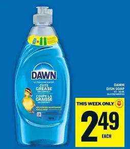 Food Basics Dawn dish soap offer