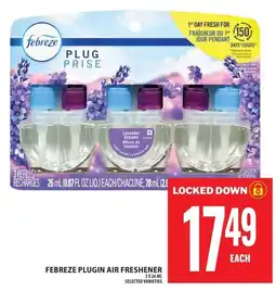 Food Basics Febreze plugin air freshener offer