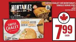 Food Basics Swiss chalet or montana's single serve pies offer