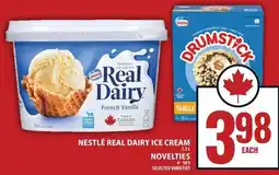 Food Basics Nestlé real dairy ice cream offer