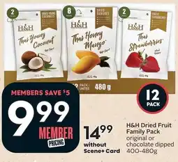 Sobeys H&H Dried Fruit Family Pack offer