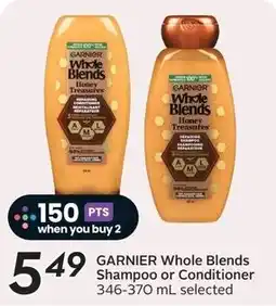 Sobeys Garnier Whole Blends Shampoo or Conditioner offer