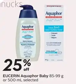 Sobeys Eucerin Aquaphor Baby offer