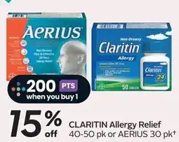 Sobeys Claritin Allergy Relief offer