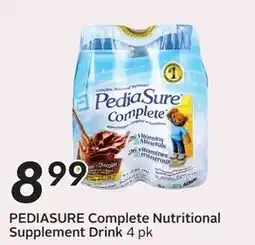 Sobeys PediaSure Complete Nutritional Supplement Drink offer