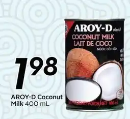 Sobeys Aroy-d coconut milk offer
