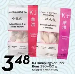 Sobeys KJ Dumplings or Pork Buns offer