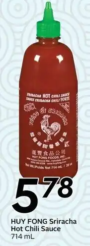 Sobeys Huy Fong Sriracha Hot Chili Sauce offer