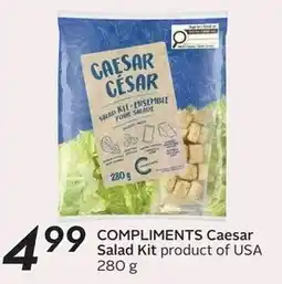 Sobeys Compliments Caesar Salad Kit offer