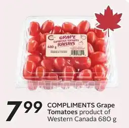 Sobeys Compliments Grape Tomatoes offer