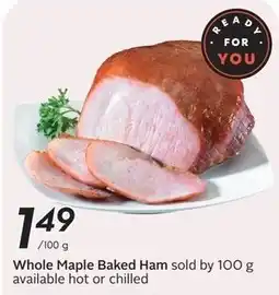 Sobeys Whole Maple Baked Ham offer