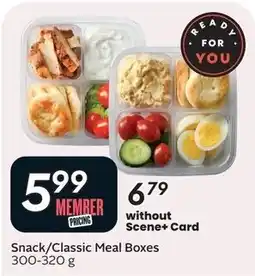 Sobeys Snack/Classic Meal Boxes offer