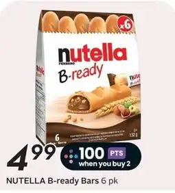 Sobeys Nutella B-ready Bars offer