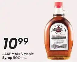 Sobeys Jakeman's maple syrup offer