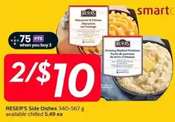 Sobeys Reser's side dishes offer