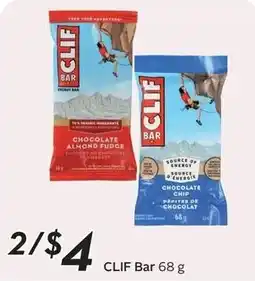 Sobeys Clif bar chocolate almond fudge offer