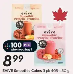 Sobeys Evive smoothie cubes offer
