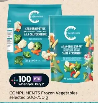 Sobeys Compliments Frozen Vegetables offer