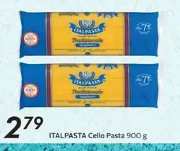 Sobeys Italpasta cello pasta offer