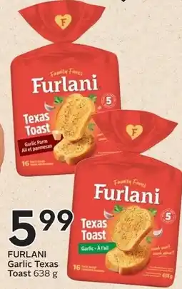 Sobeys Furlani Garlic Texas Toast offer
