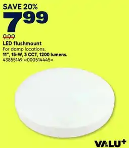RONA Valu+ led flushmount offer