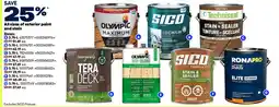 RONA All sizes of exterior paint and stain offer