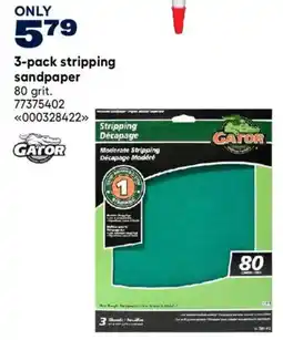 RONA Gator stripping sandpaper offer