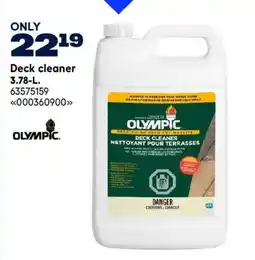 RONA Olympic deck cleaner offer