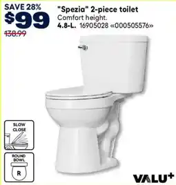 RONA Valu+ Spezia 2-piece toilet offer