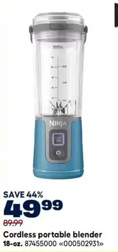 RONA Ninja cordless portable blender offer