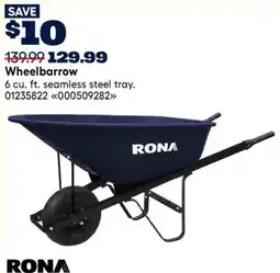 RONA Rona wheelbarrow offer