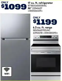RONA Samsung 17 cu. ft. refrigerator offer