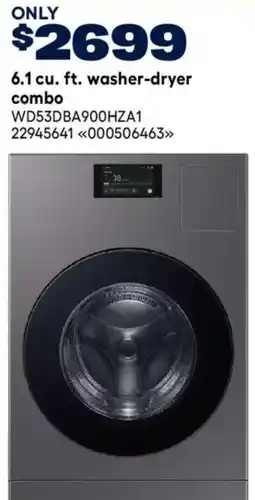 RONA washer-dryer combo offer