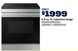 RONA 6.3 cu. ft. induction range offer