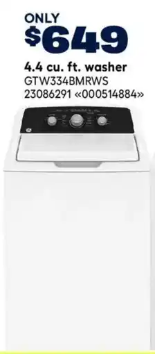 RONA ge 4.4 cu. ft. washer offer
