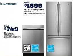 RONA Ge appliances dishwasher offer