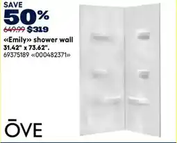RONA Ove emily shower wall offer