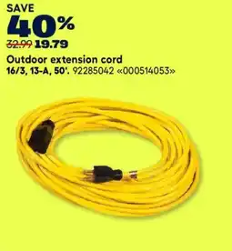 RONA Outdoor extension cord offer
