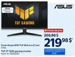 Walmart Asus tuf gaming qhd monitor offer