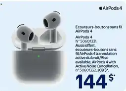 Walmart Apple AirPods 4 offer