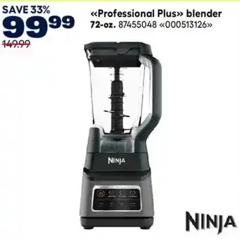 Ninja professional plus blender
