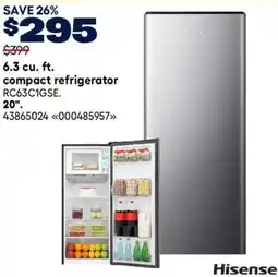 RONA Hisense compact refrigerator offer