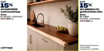 All Landon & Co. granite kitchen sinks