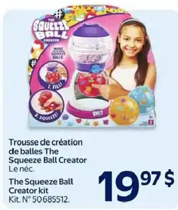 Walmart The Squeeze Ball Creator Kit offer