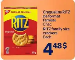 Walmart Ritz family size crackers offer
