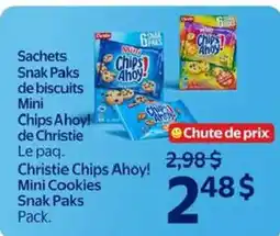 Walmart Christie Chips Ahoy! Mini Cookies Snack Paks offer
