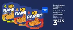 Walmart Kraft ramen cheesy ramen offer